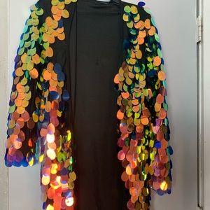 PLT Festy Sequin Kimono